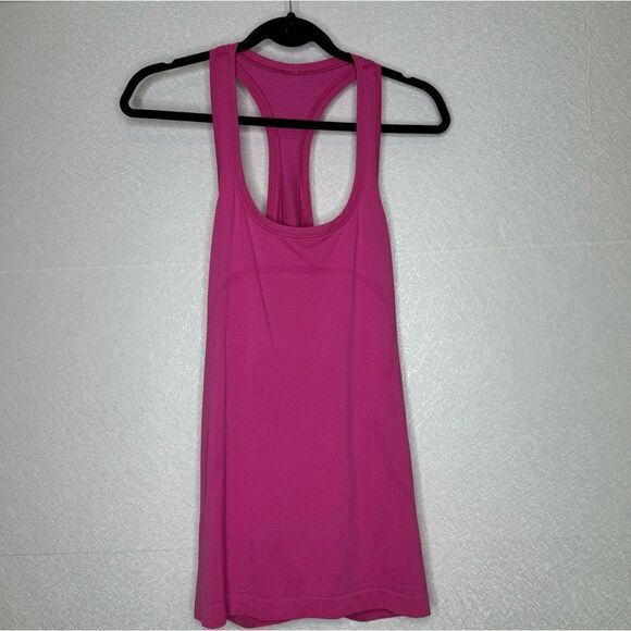 Lululemon Swiftly Tech Racer Back Tank Top Sonic Pink 14 - Picture 2 of 4